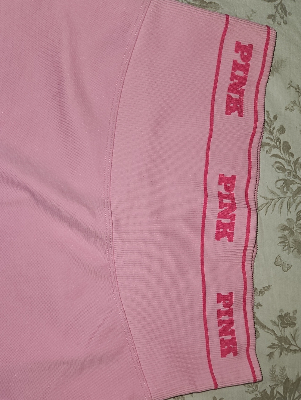 PINK Victoria's Secret Seamless Light Pink Bike Shorts - Picture 3 of 6